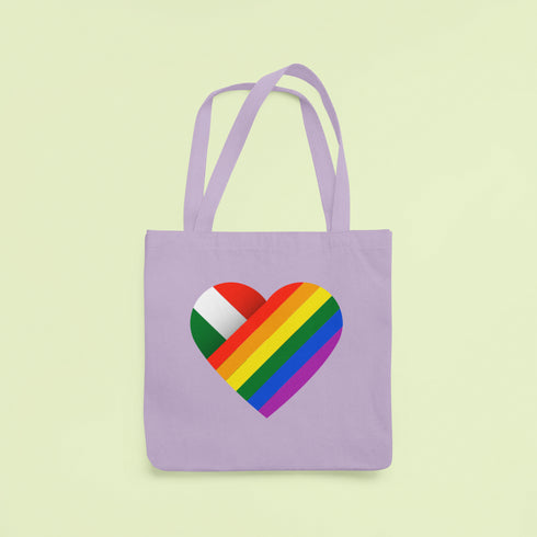 ZShowTime vászontáska - HUN Pride Szív